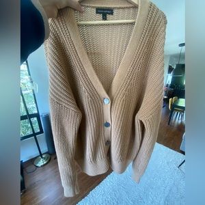 Banana Republic chunky knit cardigan - 100% COTTON